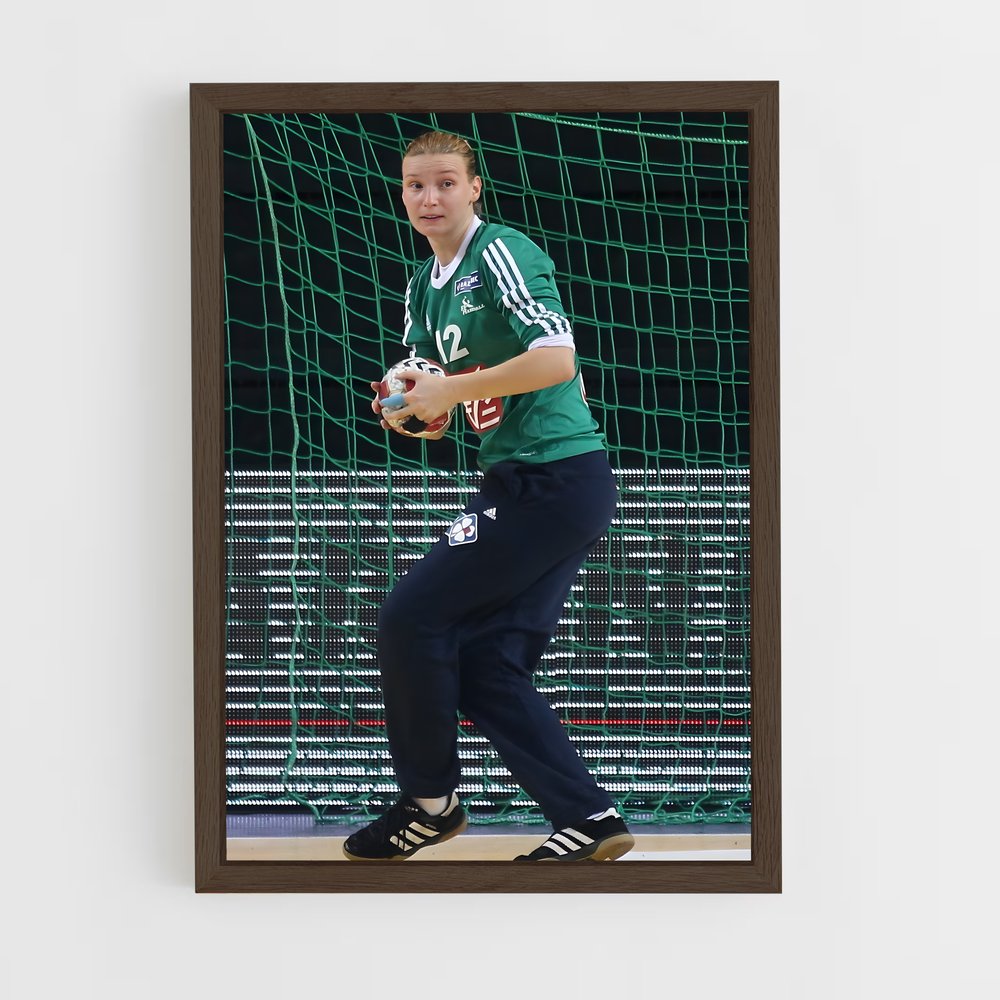 Poster Amandine leynaud – affiche Handball (vue 5)